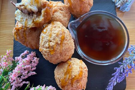 Такояки осьминог в тесте