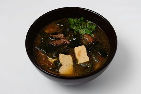 Суп из морской капусты ( Меги )