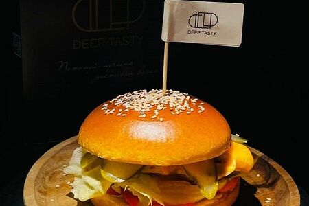 Бургер с курицей