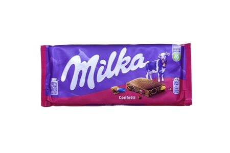 Милка шоколадная плитка Конфетти