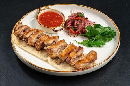 Шашлык из бараньих рёбрышек