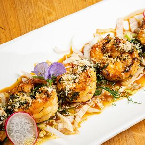 Креветки-гриль