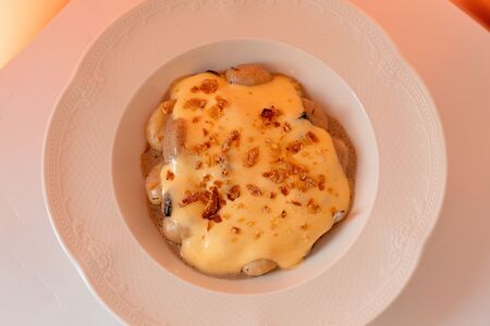 Ньокки картофельные с грибами