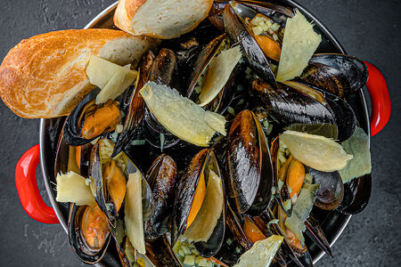 Мидии Ананас-имбирь