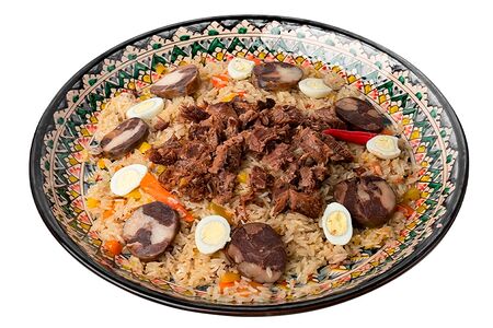 Ханский плов с казы