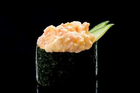 Гункан с креветкой