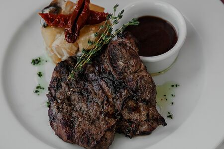 Стейк из свининыДжек Дениэлс