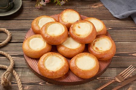 Фуршетные ватрушки с творогом