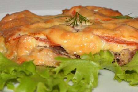 Отбивная с курицей