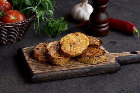 Картофель на мангале