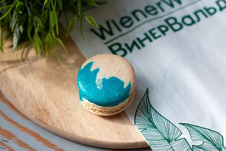 Макарун Яблоко - Дор Блю 1 шт