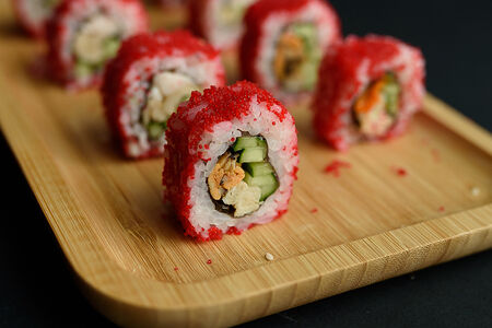 Ролл Калифорния мидии ред