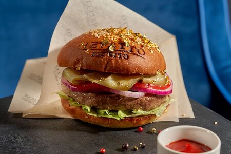 Шеф-бургер из мраморной говядины