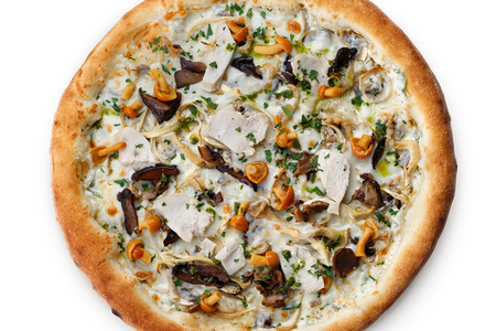 Пицца Жюльен с грибами