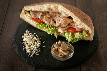 Шашлык по-карски с курицей