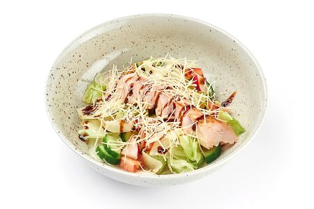 Салат с цыплёнком терияки