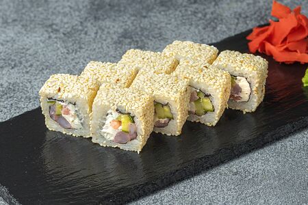 Сливочный ролл с креветкой