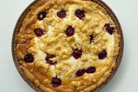 Вишнёвый крамбл