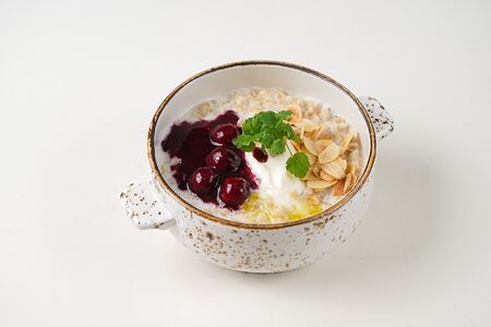 Овсяная каша с маскарпоне