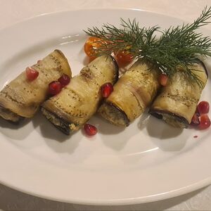 Баклажаны с орехами