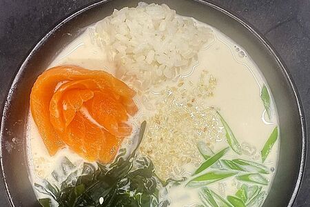 Сливочный с лососем