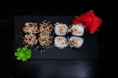 Хот Классический ролл с креветкой и сыром