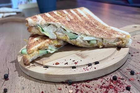 Сэндвич с котлетой