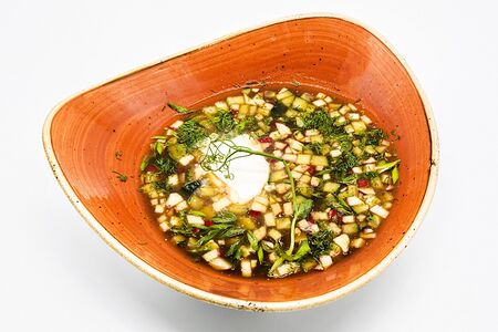 Окрошка на кефире