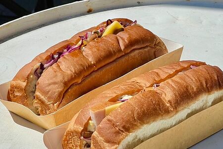 Сэндвич ветчина и яйцо