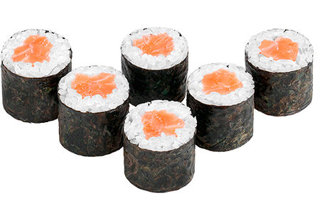 Ролл с лососем