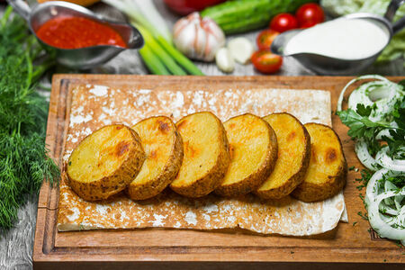 Картошка на углях