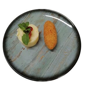 Котлета по-киевски с пюре