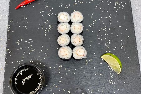 Маки с креветкой