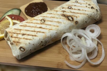 Грузинская шаурма с курицей