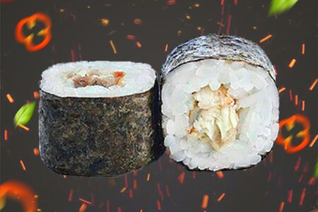 Маки с угрём