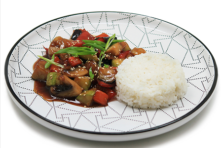 Овощи терияки