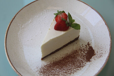 Чизкейк на белом шоколаде