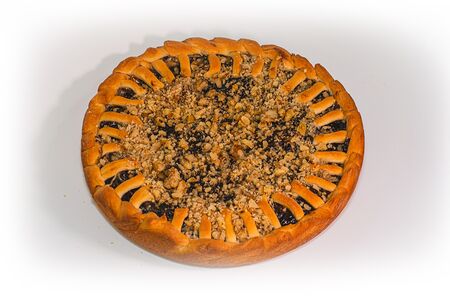 Пирог со вкусом карамели и грецкого ореха