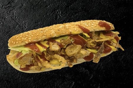 Хот-дог с курицей