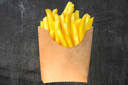 Картошка фри с кетчупом