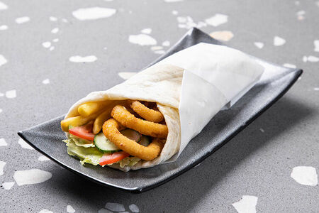 Гирос с кальмаром