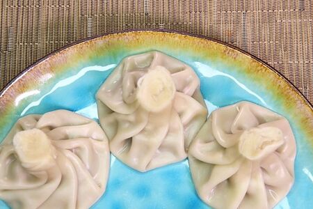 Хинкали с бараниной