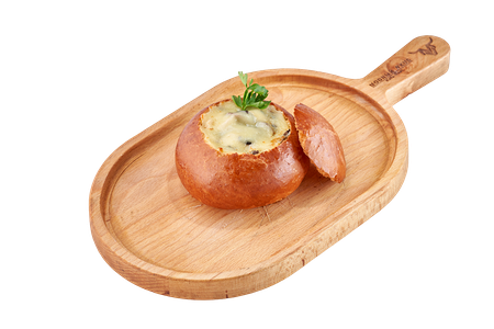 Жульен в булочке