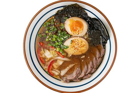 Рамён с говядиной