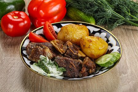 Казан-кебаб с говядиной