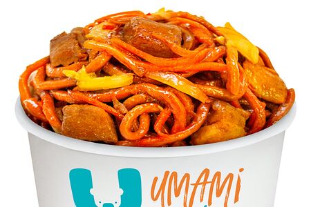 Вок Дейли Рамен с говядиной в сладком чили-соусе