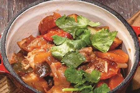 Чанахи с курицей