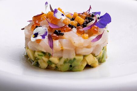 Тартар из гребешка