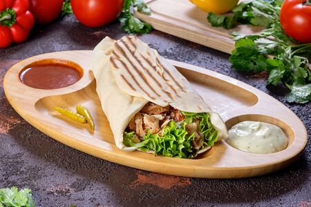 Шаурма в пите Арабская