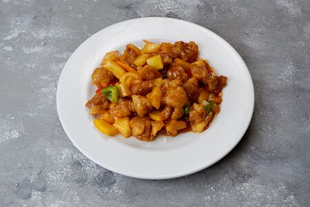 Свинина с ананасом